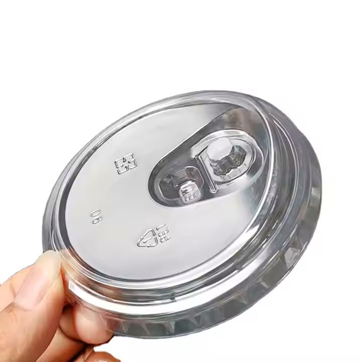 98mm Strawless Dome Flat Lids clear Transparent Disposable PET Plastic Lid for 9oz 11oz 14oz 16oz 20