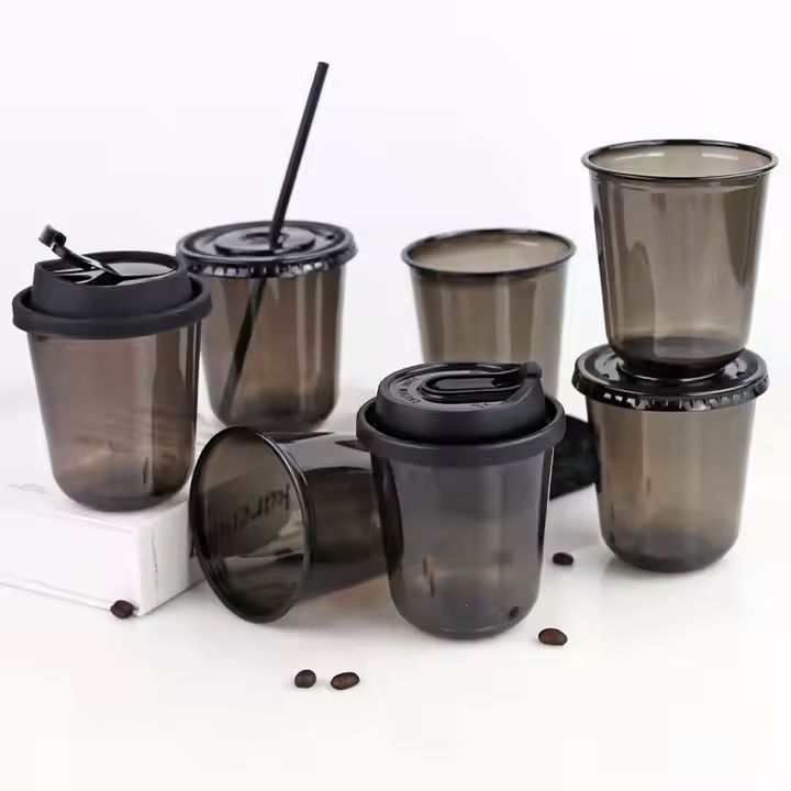 Disposable Plastic Cups Printed Party Drinking Cups for Casual and Formal Occasions