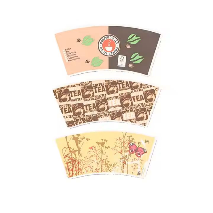 Factory-Produced Synthetic Paper Cups PE Coated Printed Paper Cup for Bread Sugar Milk for Food Use