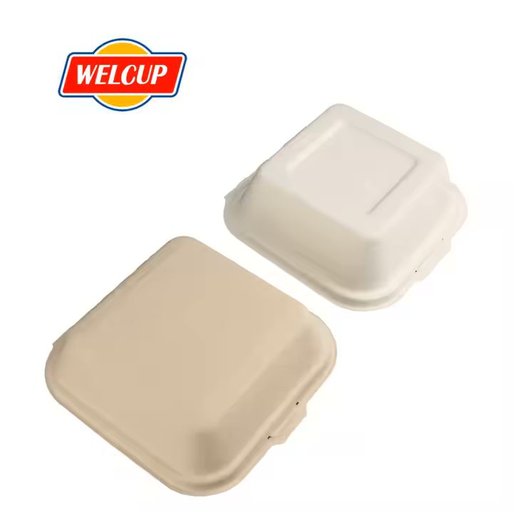 Custom Fast Food Packaging Boxes Disposable Biodegradable Fast Food Takeaway Boxes Food Disposable P